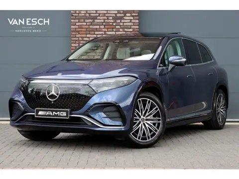 Mercedes-Benz EQS SUV 450+ AMG Line 118 kWh | Luchtvering | Hyperscreen | Achterasbesturing | Massag