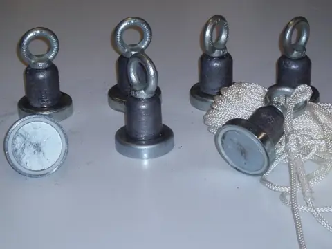 160 kg Magneet Vissen 25 Touw Aan een stok Metaaldetector