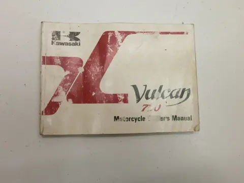 INSTRUCTIEBOEKJE Kawasaki VN 700 750 1986 - 1993