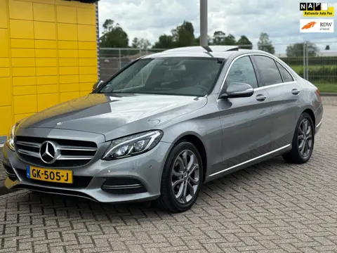 Mercedes-Benz C-klasse 180 Ambition Bj 2015 Xenon Schuifdak Navi Half leer PDC