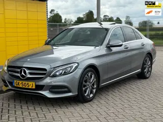 Mercedes-Benz C-klasse 180 Ambition Bj 2015 Xenon Schuifdak Navi Half leer PDC