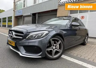 MERCEDES-BENZ C-KLASSE 200 CDI Prestige  AMG PAKKETLEER PANORAMA NETTE AUTO