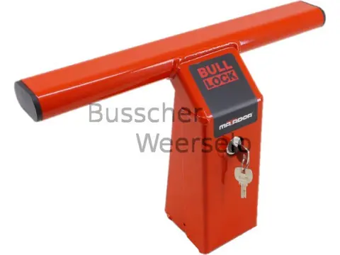 Bull-Lock Matador slot op trekhaak voor deur bestelauto