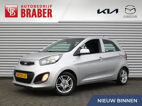 Kia Picanto 1.2 CVVT ISG Comfort Pack | 14" LM | Airco | All season | Dealeronderhouden | Nieuwe APK