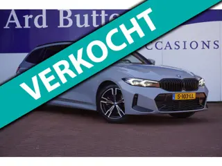 BMW 3-serie Touring 320e M SPORT+leder+elek-Klep++stoel-verw+Led+camera+navigatie+sfeer-verlichting+