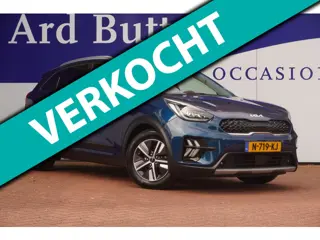 Kia Niro 1.6 GDi Hybrid DynamicPlusLine+Led+Vitrual+Volleder+stoel&stuur-verw+camera+breed-navigatie