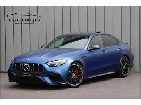 Mercedes-Benz C-Klasse AMG 63 S E Performance | 680PK | Head-up | Schaalstoelen | Carbon | Burmester