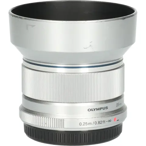 Tweedehands Olympus M.Zuiko Digital ED 25mm f/1.8 - Zilver CM7071