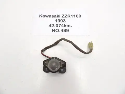 KENTEKENPLAATHOUDER Kawasaki ZZR 1100 1993 - 2001
