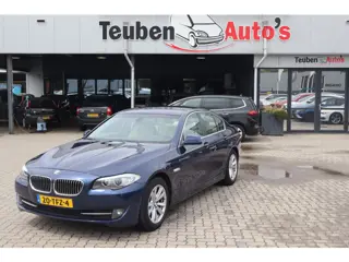 BMW 5-serie 520i High Executive Lederen interieur, Climate control, Cruise control, Navigatie