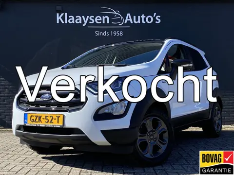 Ford EcoSport 1.0 EcoBoost Active 140 pk | navigatie | leder interieur | winterpakket | apple carpla