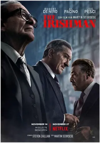 THE IRISHMAN filmposter.