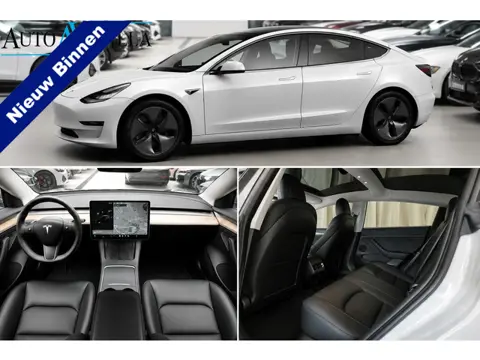 Tesla Model 3 RWD Pano Leer 360° ACC Climate Metallic alk Stuurverwarming Stoelverwarming voor & ach