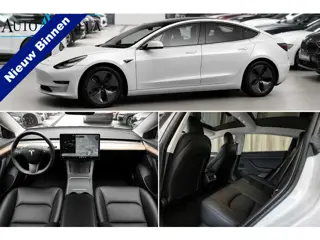 Tesla Model 3 RWD Pano Leer 360° ACC Climate Metallic alk Stuurverwarming Stoelverwarming voor & ach