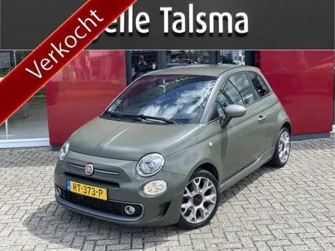 Fiat 500 TwinAir Turbo Sport | Verde Military | Cruise control | 16" Velgen