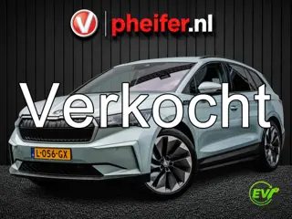 Škoda Enyaq iV 60 SOH 90% Trekhaak/ Camera/ 21" Lmv/ Stoelverwarming/ Cruise control/ DAB+