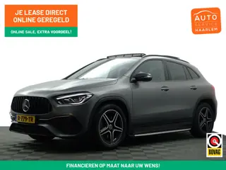 Mercedes-Benz GLA 200 AMG Night Edition Aut- Designo Mountaingrijs Magno, Panoramadak, Carbon Treepl
