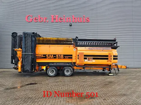 Doppstadt SM 518 Profi Vibro Rost 10x10 mm Radio Remote!