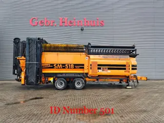 Doppstadt SM 518 Profi Vibro Rost 10x10 mm Radio Remote!