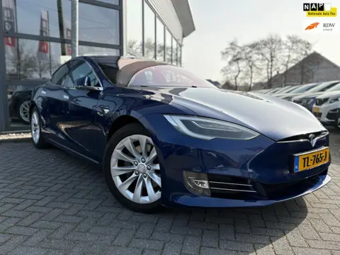 Tesla Model S 100D AWD Leer|INCL BTW| 1e eig. Full Autopilot| Alcantara dak| Luchtvering| Panoramada