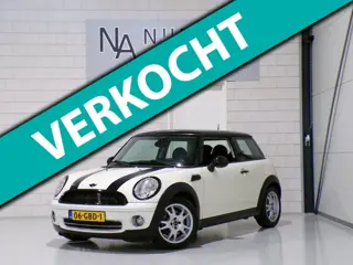 Mini 1.6 Cooper Chili "Origineel NL!" Black Edition Airco Leer 16"Velgen Elektrische ramen I Nationa