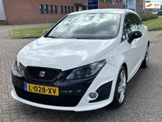 Seat Ibiza SC 1.4 TSI Cupra Automaat Bocanegra ECC Audio-CD/MP3 ABS LMV 17" Cruisecontrol Xenon Spor