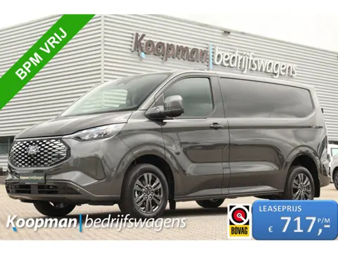 Ford E-Transit Custom 320 L1H1 Limited | 71kWh | 160kW/218pk | Trekgewicht 2300kg | Camera | Carplay