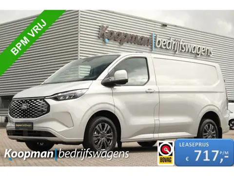 Ford E-Transit Custom 320 L1H1 Limited | 71kWh | 160kW/218pk | Trekgewicht 2300kg | Camera | Carplay