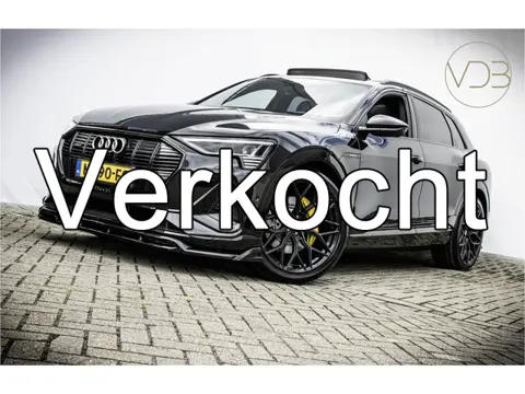 Audi e-tron 55 SOH 93% S-Line 22inch Leer Pano Origineel NL BTW