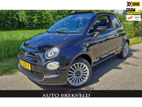 Fiat 500 C 0.9 TwinAir Turbo Lounge 80PK | Rijklaar | PDC | LMV | Cruise | Navi | Elektrisch pakket 