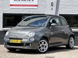 Fiat 500c 1.2 S Lounge Cabrio Airco PDC Leder