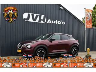 Nissan Juke 1.0 DiG-T AUT Acenta 10-2023 | BTW | Navi | AppleCarPlay | PrG | F1 | Cam | 17"