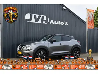 Nissan Juke 1.0 DiG-T N-Design Sport 07-2023 | BTW | Bi-Tone | 1/2Leder | Navi | Keyless | 19"