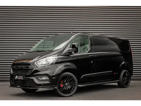 Ford Transit Custom 300 2.0 TDCI L2H1 JB-EDITION / 130PK AUTOMAAT / FULL BLACK / RAPTOR GRILL / SIDE