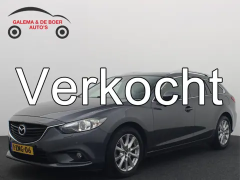 Mazda 6 Sportbreak 2.0 HP TS+ AUTOMAAT / XENON / STOELVERW / NAVI / CLIMA / PDC / BLUETOOTH / CRUISE
