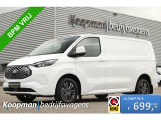 Ford E-Transit Custom 320 L1H1 Limited | 71kWh | 160kW/218pk | Trekgewicht 2300kg | Camera | Carplay