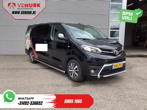 Toyota ProAce Worker 2.0 DC Dubbel Cabine Dealer Ond./ 2.5T Trekverm./ Navi/ Carplay/ Leder/ Camera/