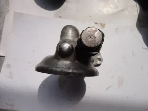 Oil filter support for Maserati Mistral