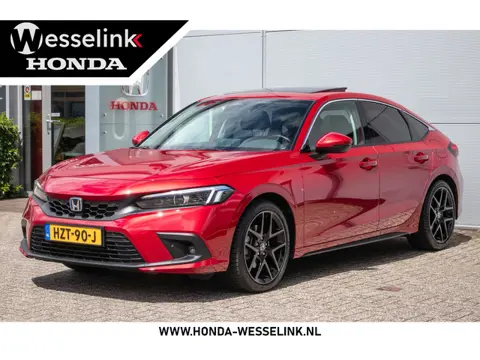 Honda Civic 2.0 e:HEV Advance - Leder | Schuifdak | Carplay | Ad. cruise