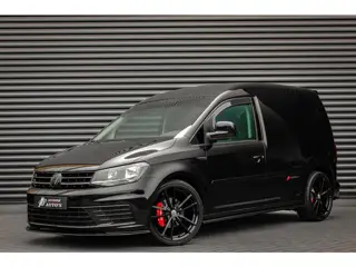 Volkswagen Caddy 2.0 TDI 185PK JB- EDITION / FULL BLACK / SCHROEFSET / LEDEREN BEKLEDING / NIEUWSTAA