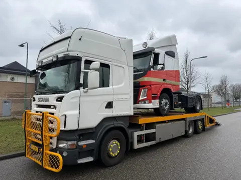 Scania R480 euro 5 machinetransporter (bj 2010, automaat)