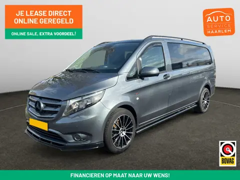 Mercedes-Benz Vito 116 CDI XL AMG Night Edition- 3 Pers, Leder, Stoelverwarming, Park Assist, Cruise