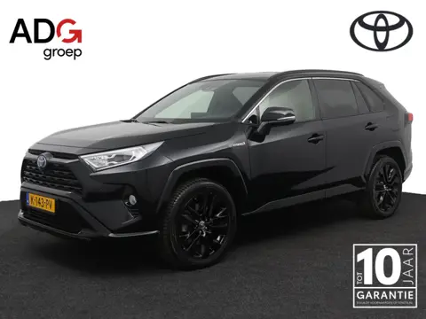 Toyota RAV4 2.5 Hybrid Black Edition | Lederen bekleding | JBl | 360 graden camera | Electrische ach
