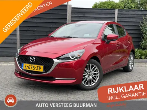 Mazda 2 Luxury 1.5 Skyactiv-G 90PK Navigatie, Achteruitrijcamera, Keyless, Head-Up Display, Stoel & 