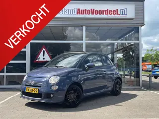 Fiat 500 0.9 TwinAir 500S /Cabrio/Sport interieur/PDC achter/Airco/LMV/APK 06-2027/
