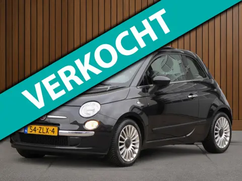 Fiat 500 0.9 TwinAir Lounge 86PK Incl Garantie!| Schuif/kantel dak | Leer | Airco | LM Velgen
