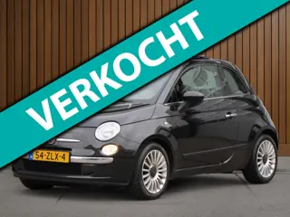 Fiat 500 0.9 TwinAir Lounge 86PK Incl Garantie!| Schuif/kantel dak | Leer | Airco | LM Velgen