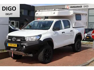 Toyota HiLux Camper 2.4 D-4D Dubbele Cabine Cool Comfort (ex.BTW) UNIEK IN NEDERLAND!