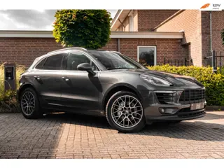 Porsche Macan 3.0 S 340 PK Sportchrono Luchtvering Pano Matrix LED Memory Sportuitlaat BOSE 20''