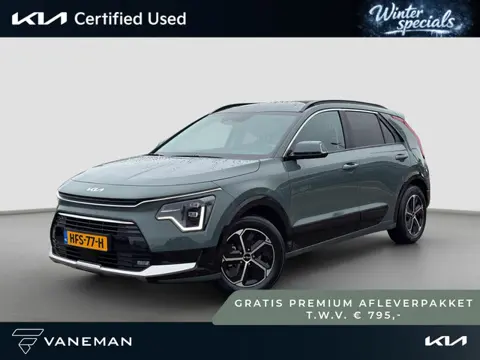 Kia Niro 1.6 GDi Hybrid DynamicPlusLine  HUD | Leder | Stoel- en Stuurverwarming | Adapt. Cruise | S